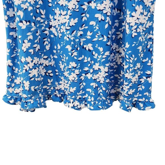 Draper James Floral Ruffle Hem Shift Dress Size S/M - Picture 5 of 6